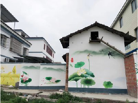 赤壁室外墙绘-从选材到保养。