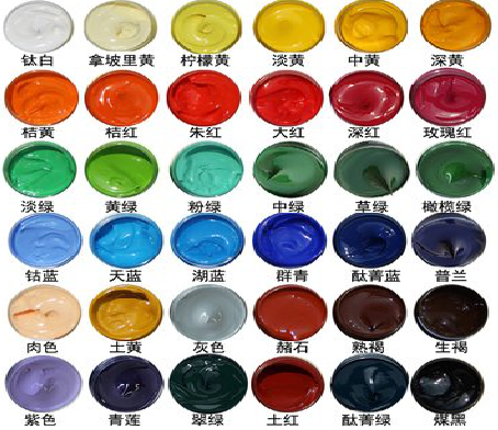 赤壁墙绘颜色的选择有讲究。