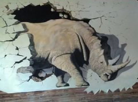 赤壁在墙绘中，如何绘制3D效果？