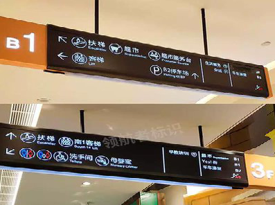 赤壁如何通过商场标识牌引导客流分布？