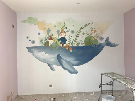 赤壁手绘墙的特点及优势。