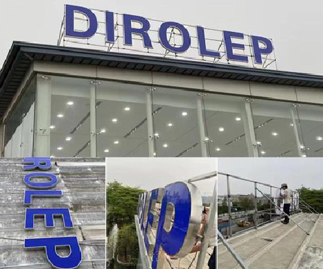 赤壁楼顶发光字安装的注意事项。